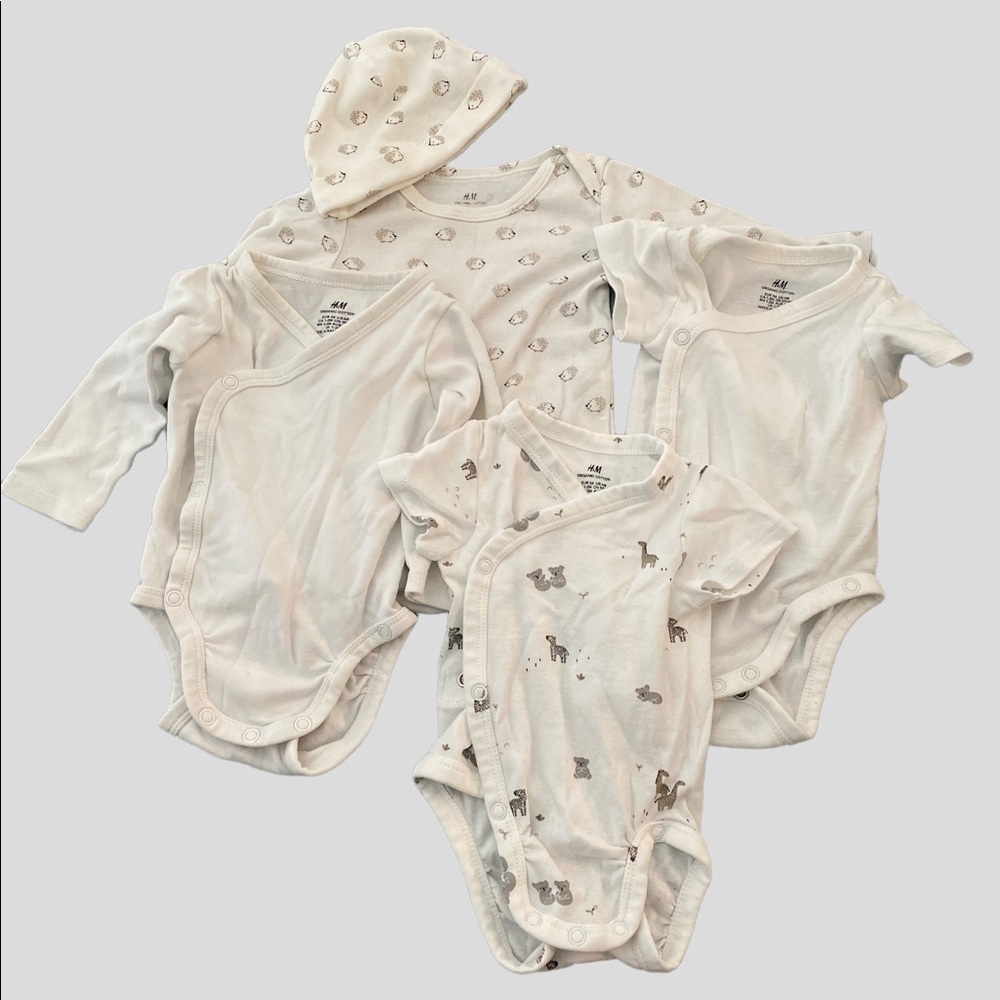 H&M newborn onesies